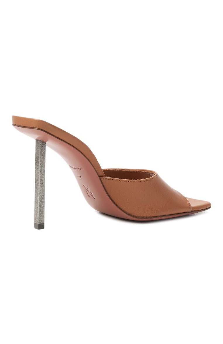 Кожаные мюли laura 95 AMINA MUADDI, арт. LAURA SLIPPER 60, фото 3