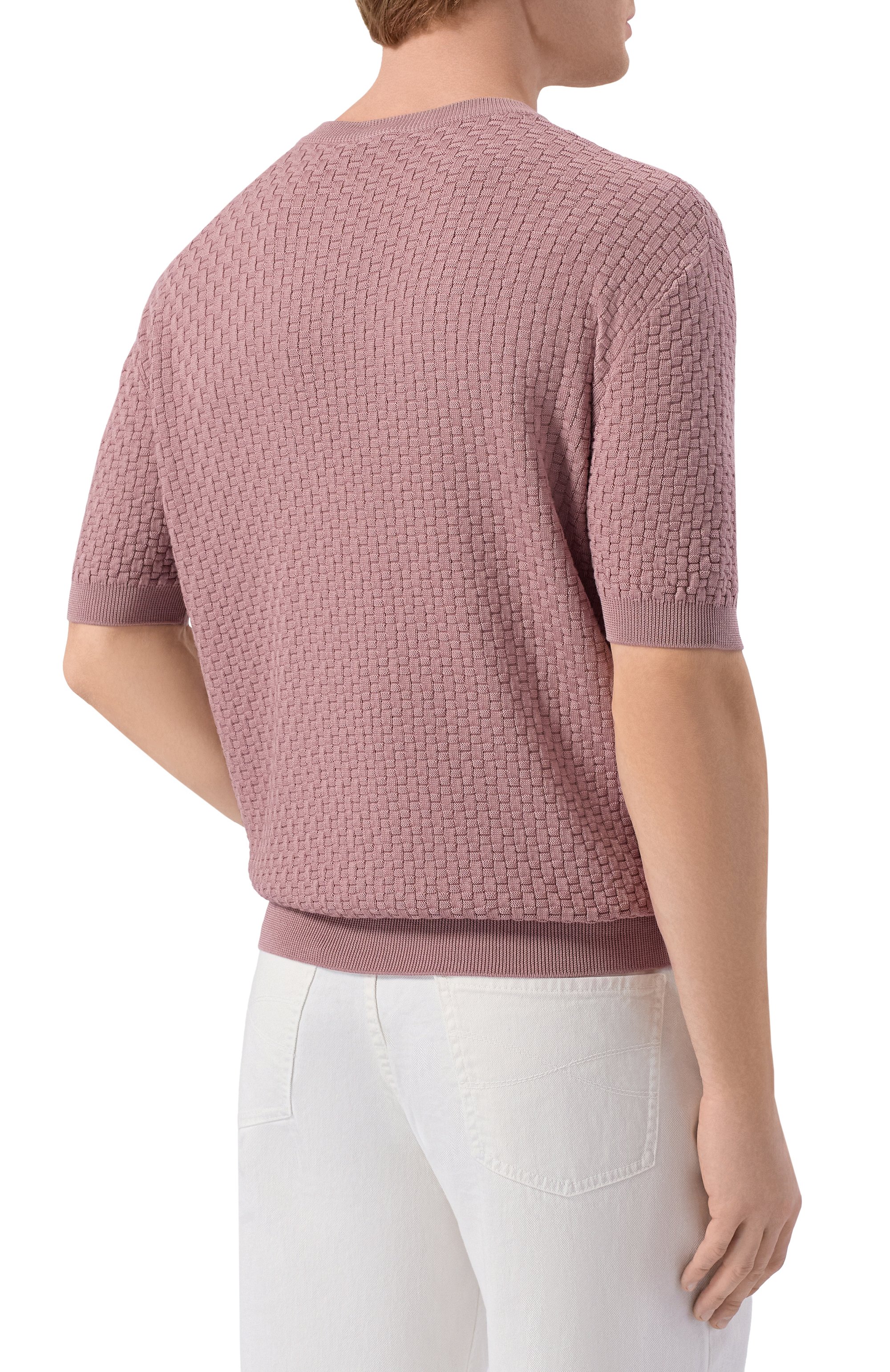 Джемпер из шелка и хлопка MVST, арт. M26.2PM.K041/Y104 CANESTR0, фото 4