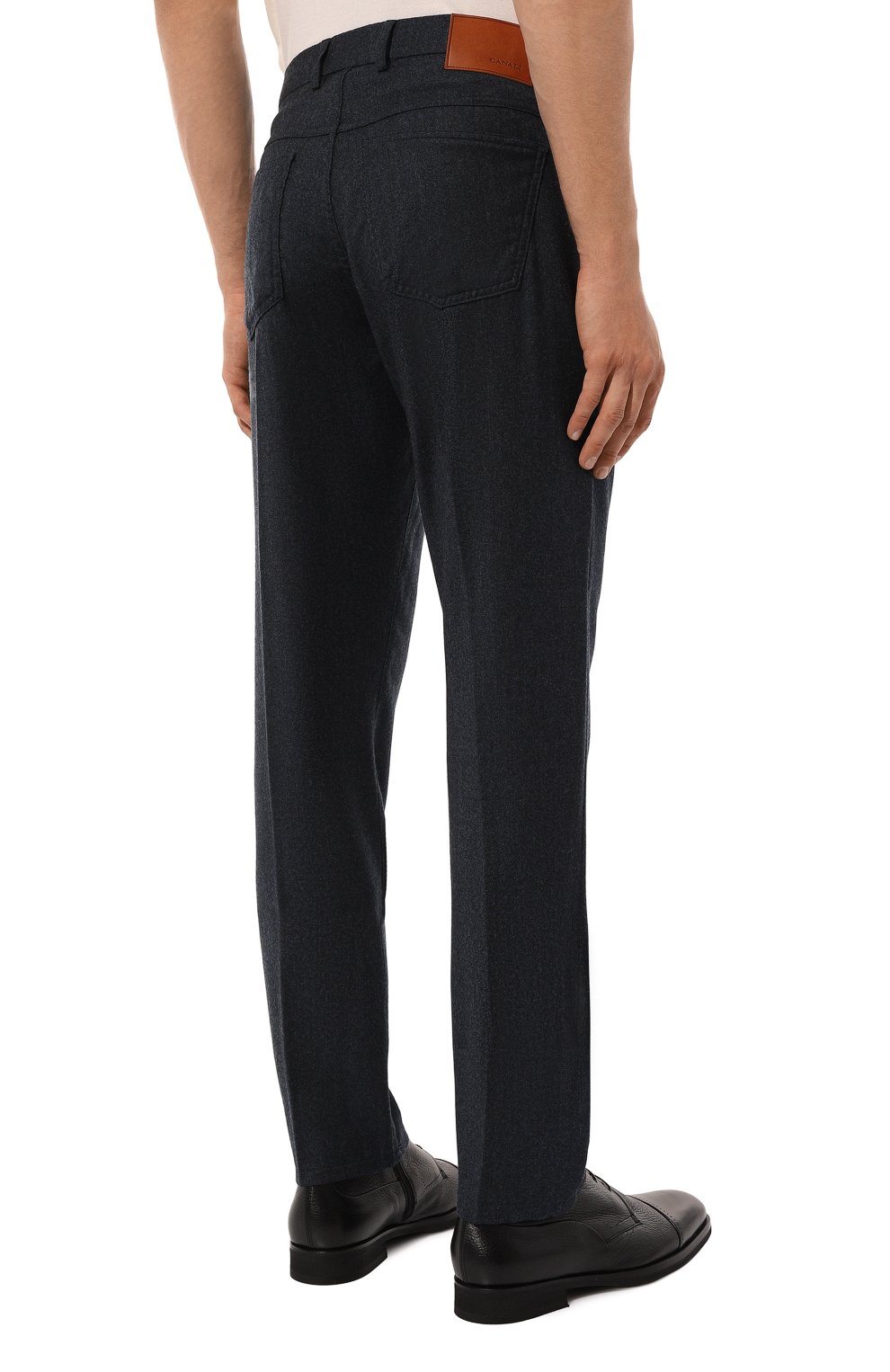 Шерстяные брюки CANALI, арт. V1551/AR03472, фото 4