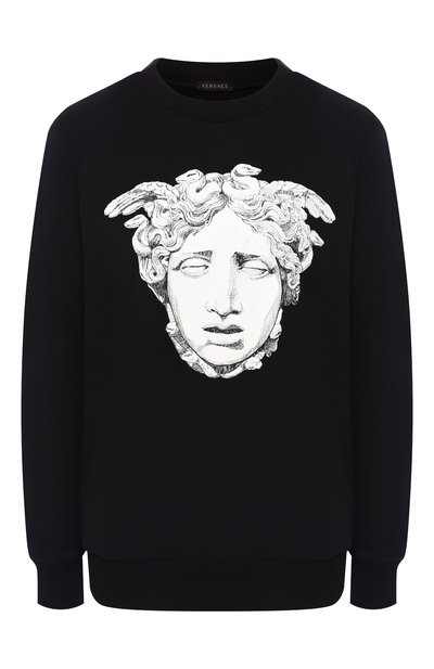 Женский хлопковый пуловер VERSACE, арт. A82342/A217878