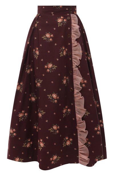 Женская хлопковая юбка ULYANA SERGEENKO, арт. GNM002SS21Resort (0130т21)