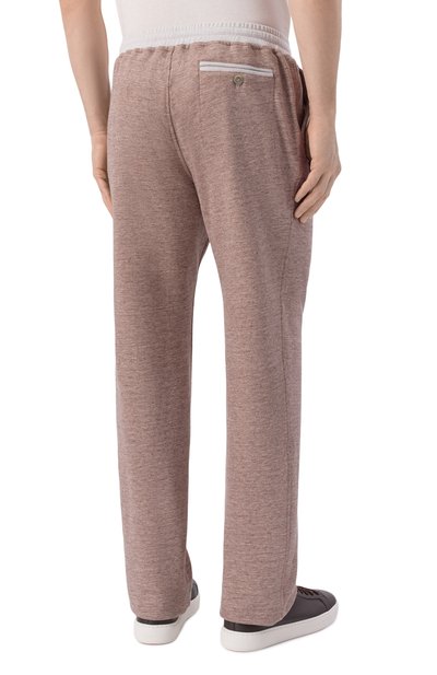 Брюки изо льна и хлопк а ANDREA CAMPAGNA, арт. 20M732.ZQ00.CAMP., фото 4