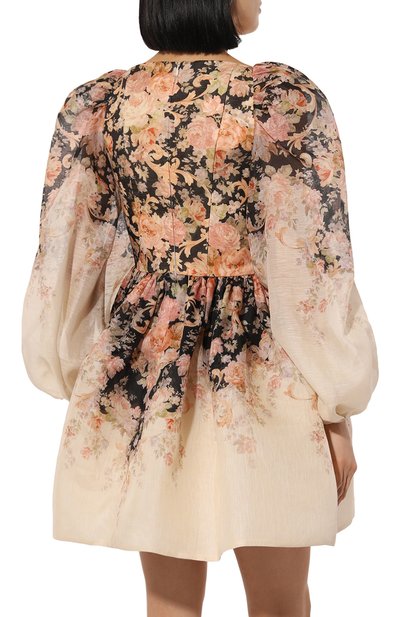 Платье изо льна и шелка ZIMMERMANN, арт. 0809DF241, фото 4