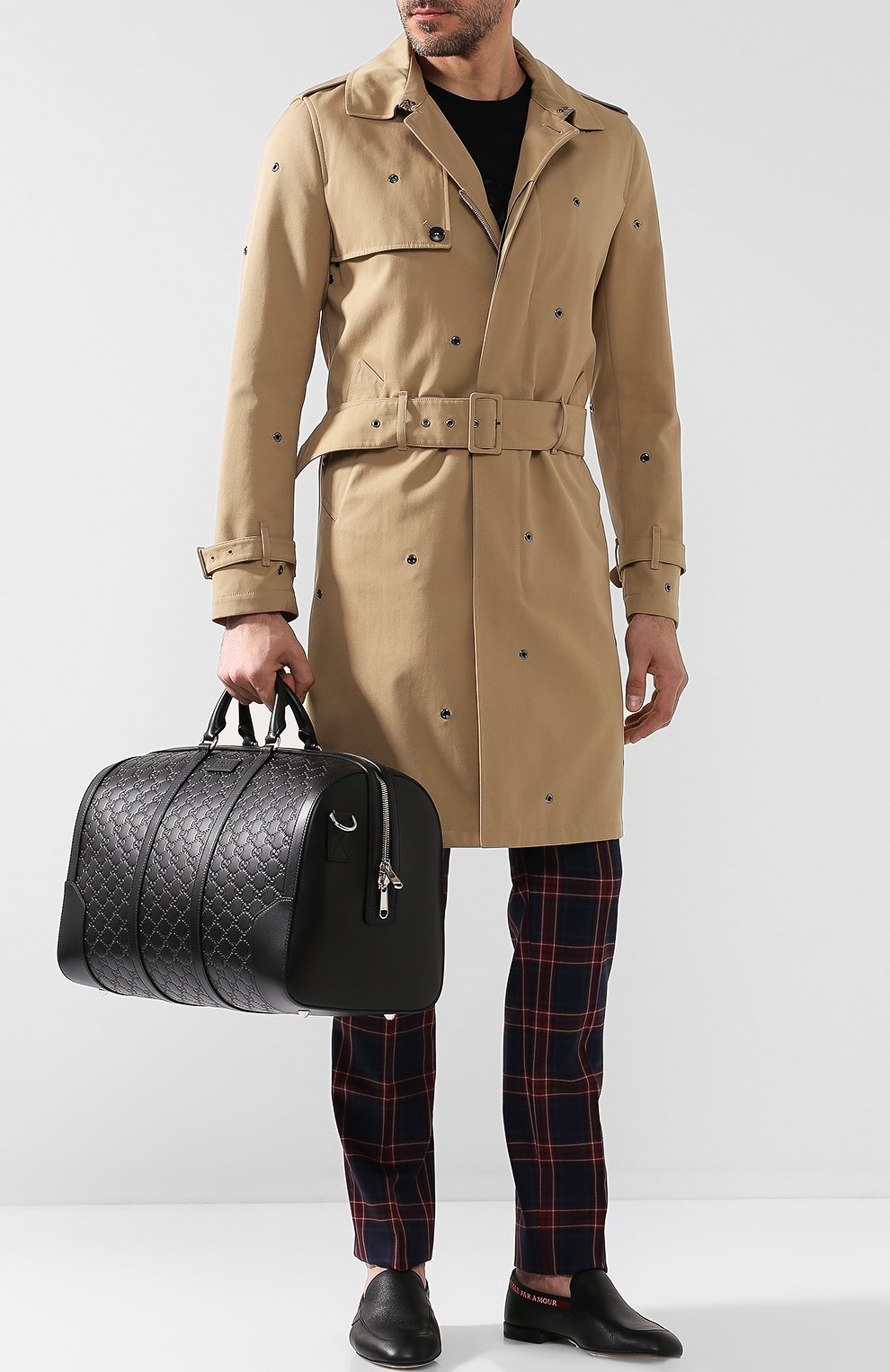 Сумка с тиснением signature GUCCI, арт. 406380/CWCBN, фото 2