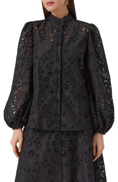 Хлопковая блузка ZIMMERMANN, арт. 4253TSS251, фото 3