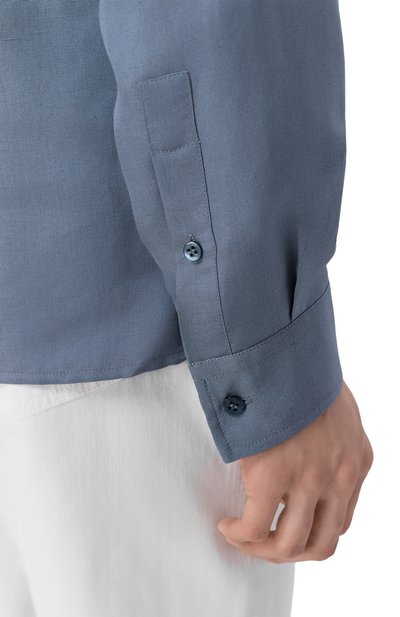 Рубашка изо льна и шелка MVST, арт. M26.2PM.B010/F123, фото 5