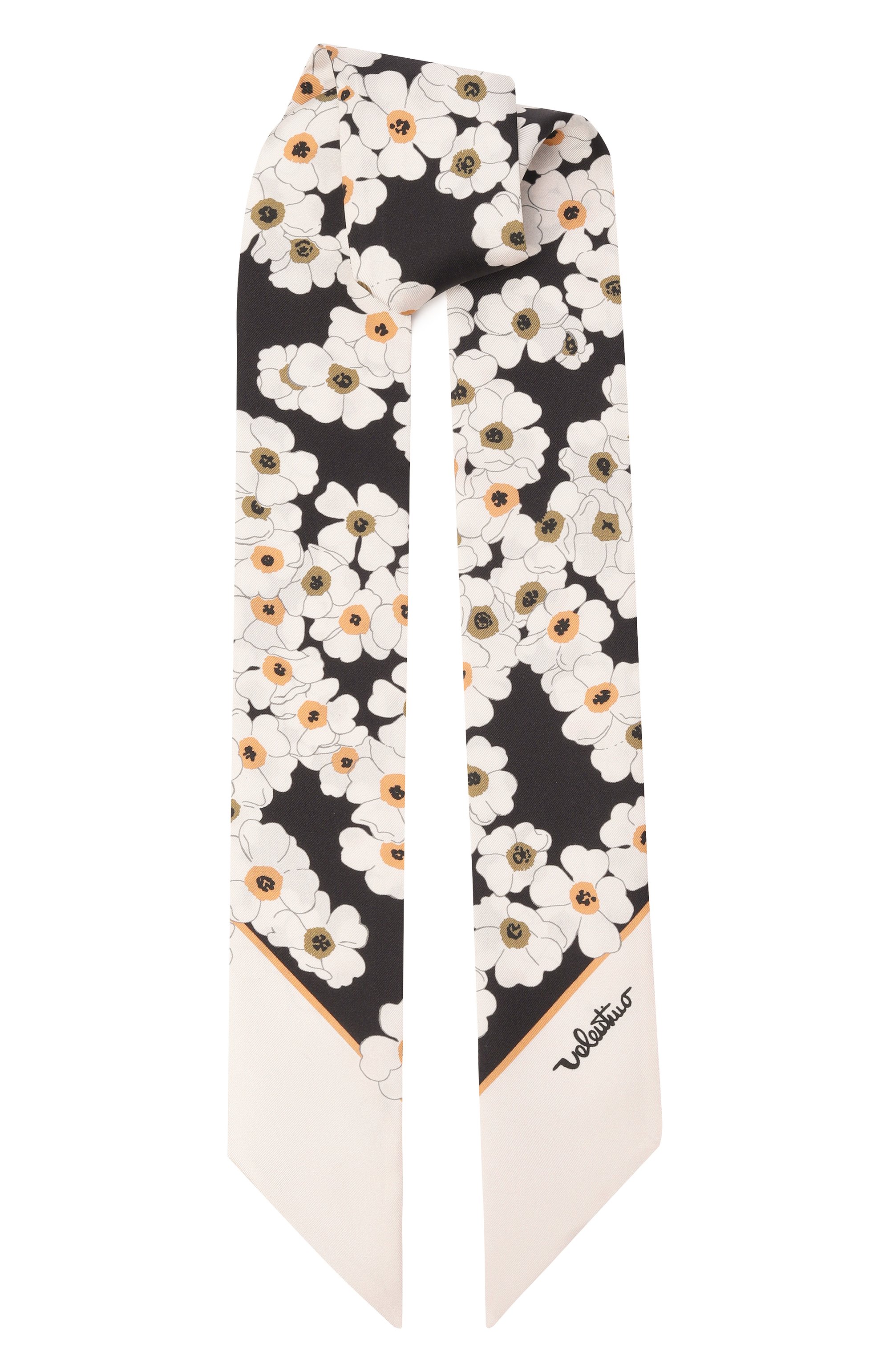 Шелковый шарф-твилли VALENTINO, арт. 8W2E6017/MIG, фото 1