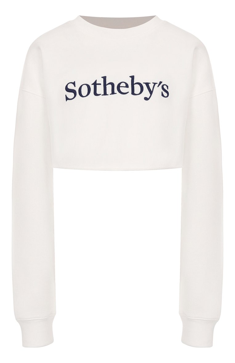 Хлопковый свитшот frame x sotheby's FRAME DENIM, арт. WE25JSS002, фото 1