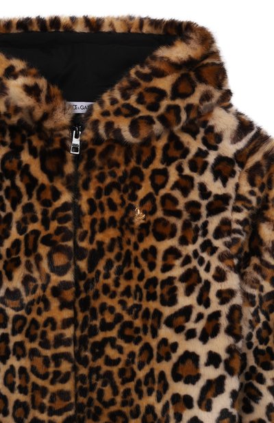 Шуба из экомеха DOLCE & GABBANA, арт. L52B09/FUPU8, фото 3