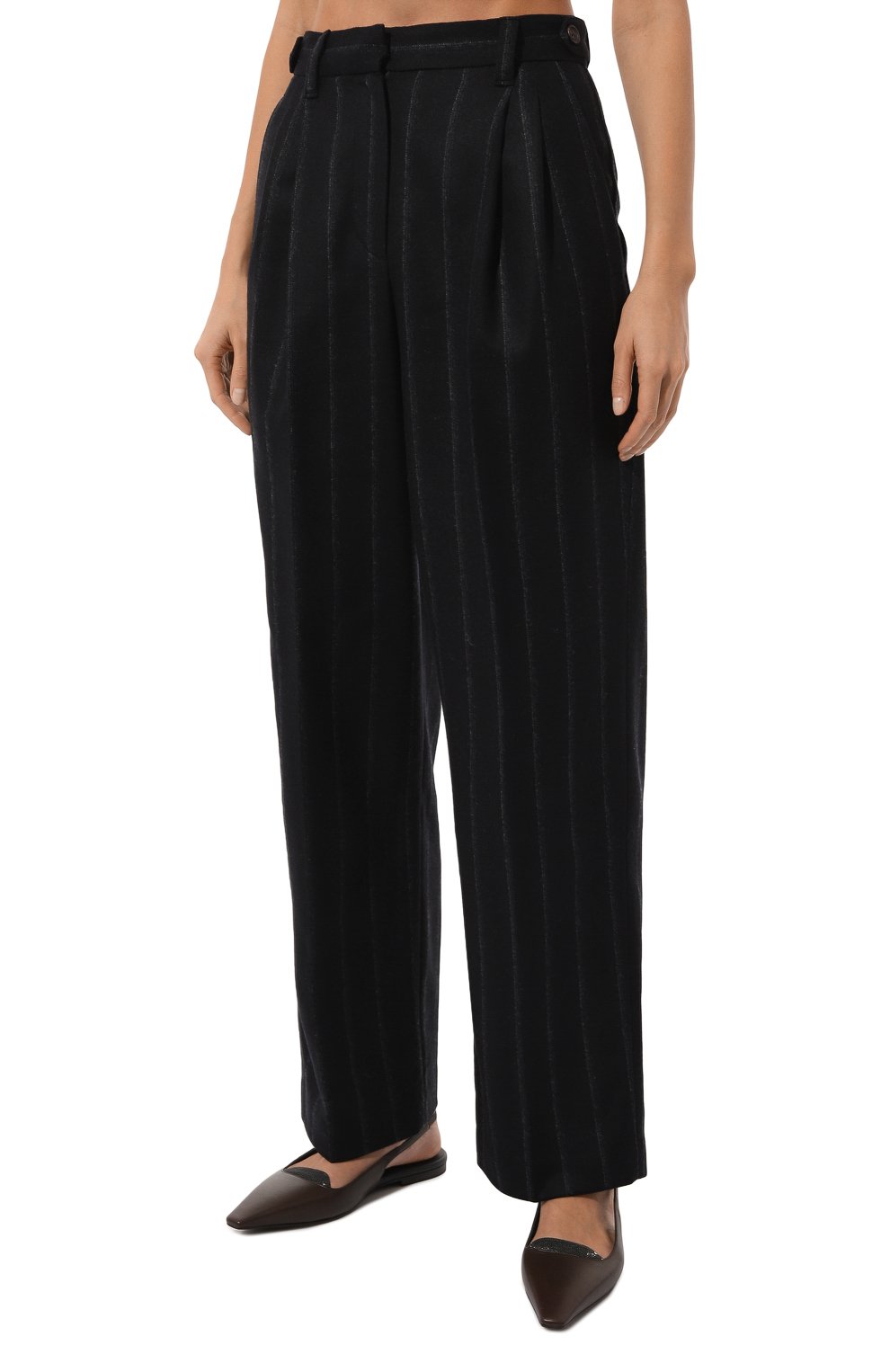 Шерстяные брюки BRUNELLO CUCINELLI, арт. MD589P8725, фото 3