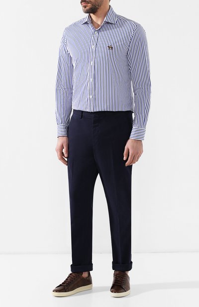 Хлопковая сорочка с воротником кент RALPH LAUREN, арт. 790730897, фото 2