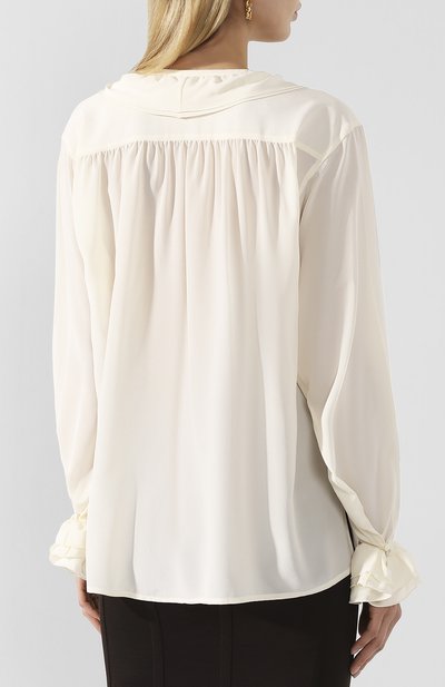 Шелковая блузка VICTORIA BECKHAM, арт. 1220WSH001217B, фото 4