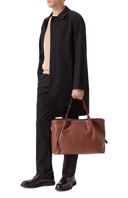 Сумка-шопер Serapian Milano SRCM0WLL684542A Коричневый  SRCM0WLL684542A Фото 7