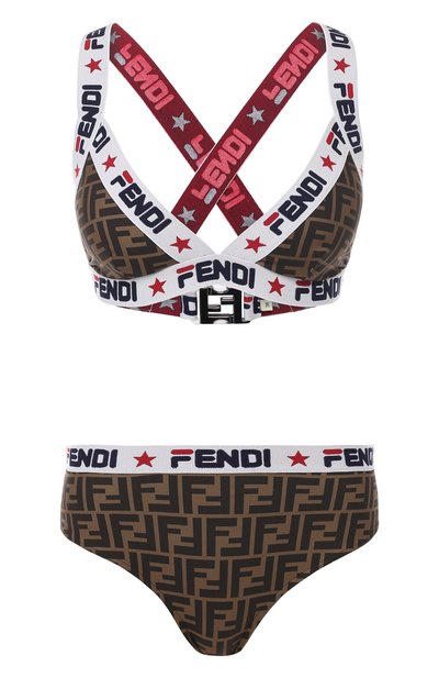 Женский раздельный купальник FENDI, арт. FXB928 A6JW
