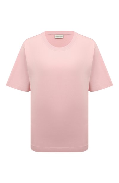Женская хлопковая футболка DRIES VAN NOTEN, арт. 231-011157-6600