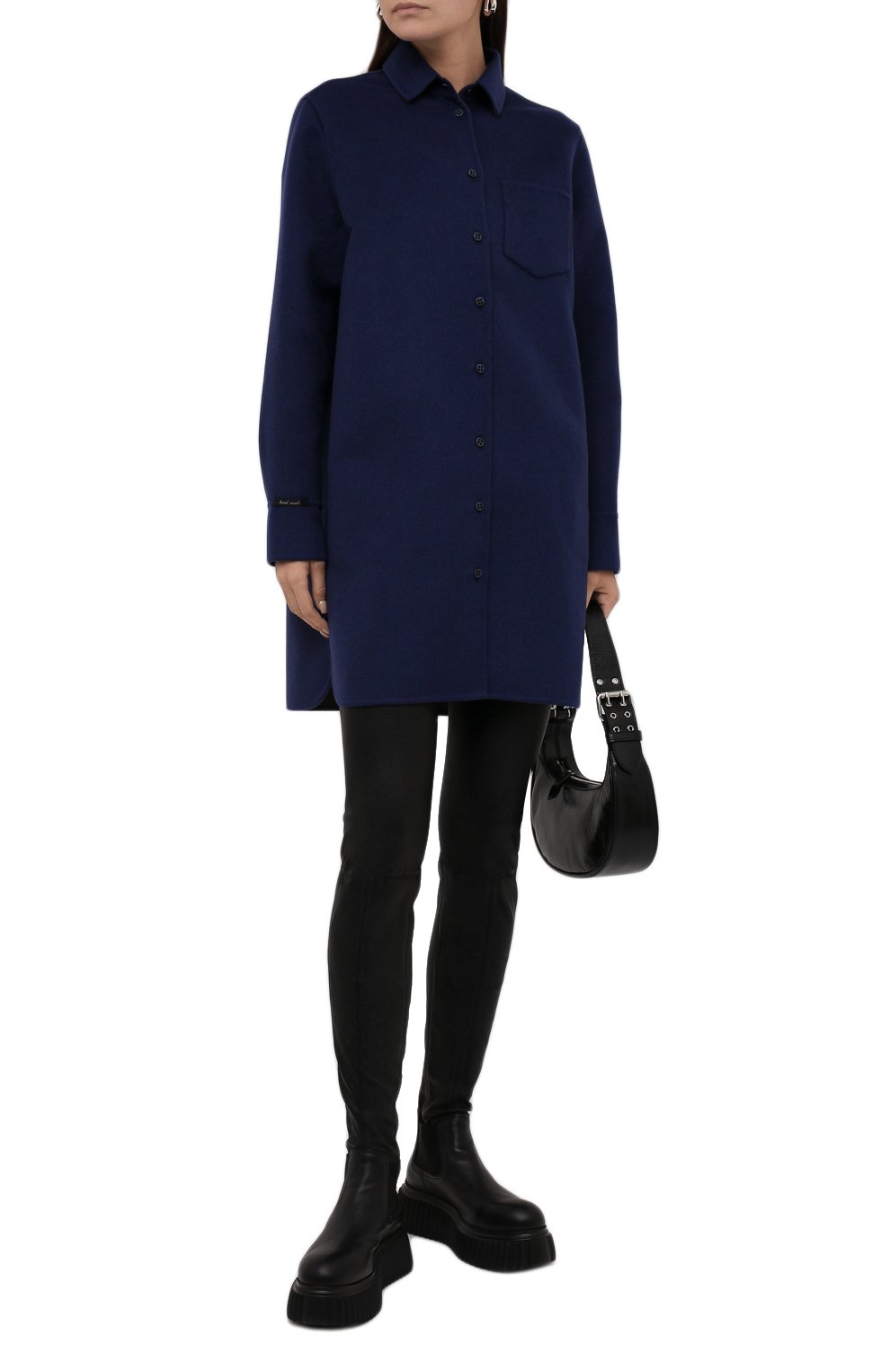 Кожаные ботфорты AGL, арт. D751506PGK06891013, фото 2