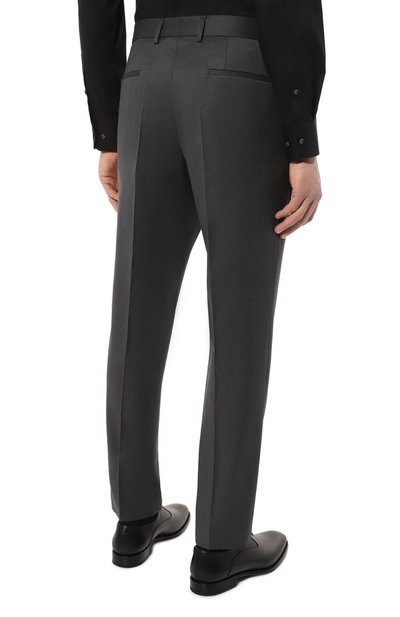 Шерстяные брюки BOSS, арт. 50469174, фото 4