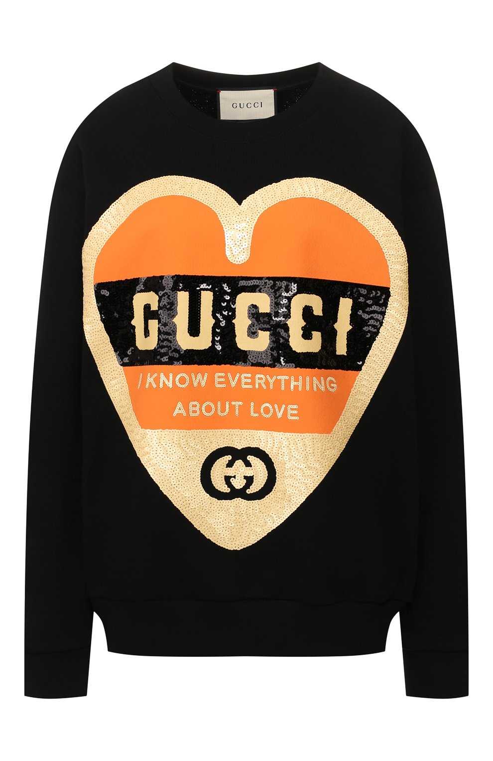 Хлопковый свитшот GUCCI, арт. 469250/XJB78, фото 1