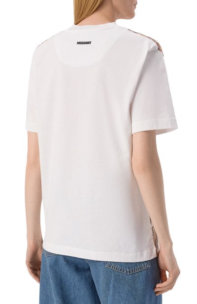 Хлопковая футболка MISSONI, арт. DS25SL02/BJ00N6, фото 4