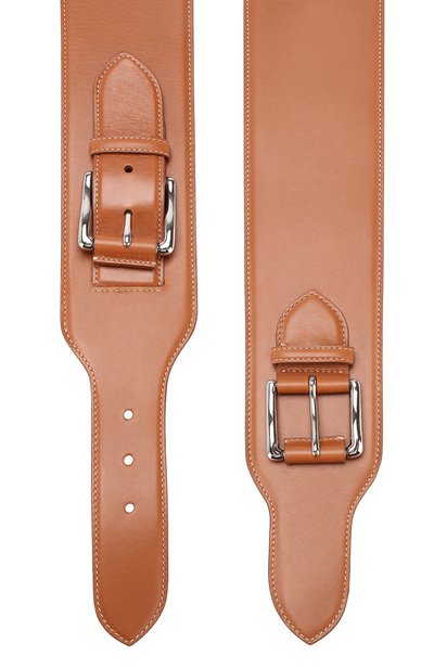 Кожаный ремень RALPH LAUREN коричневого цвета по цене 88250 руб., арт. 408766889, фото 2 Кожаный ремень RALPH LAUREN, арт. 408766889, фото 2