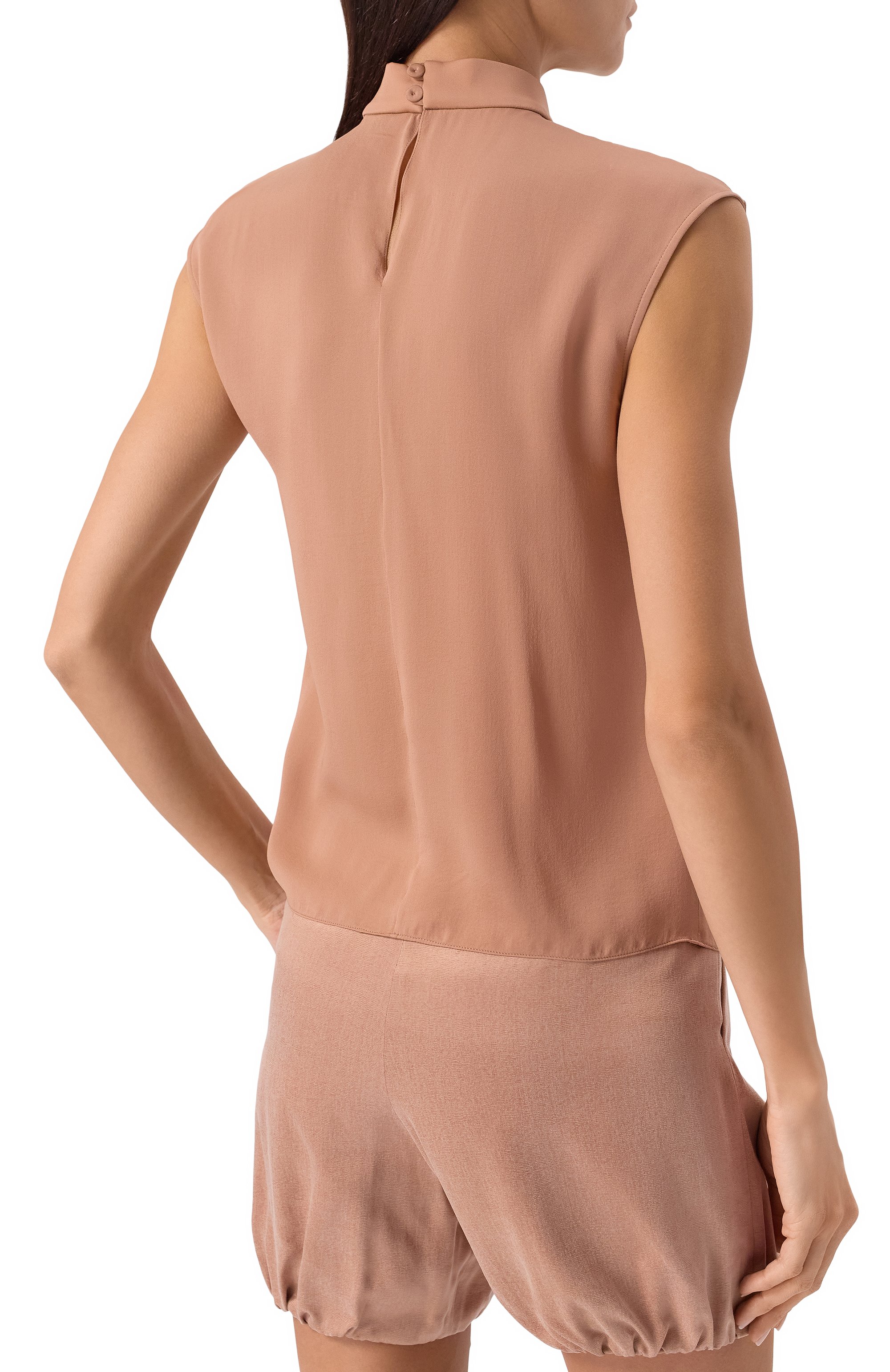 Шелковый топ GIORGIO ARMANI, арт. GW001107/TE14025, фото 4