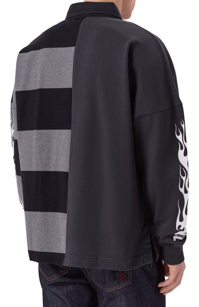 Хлопковое поло PALM ANGELS, арт. PMGC01BF25FAB001, фото 4