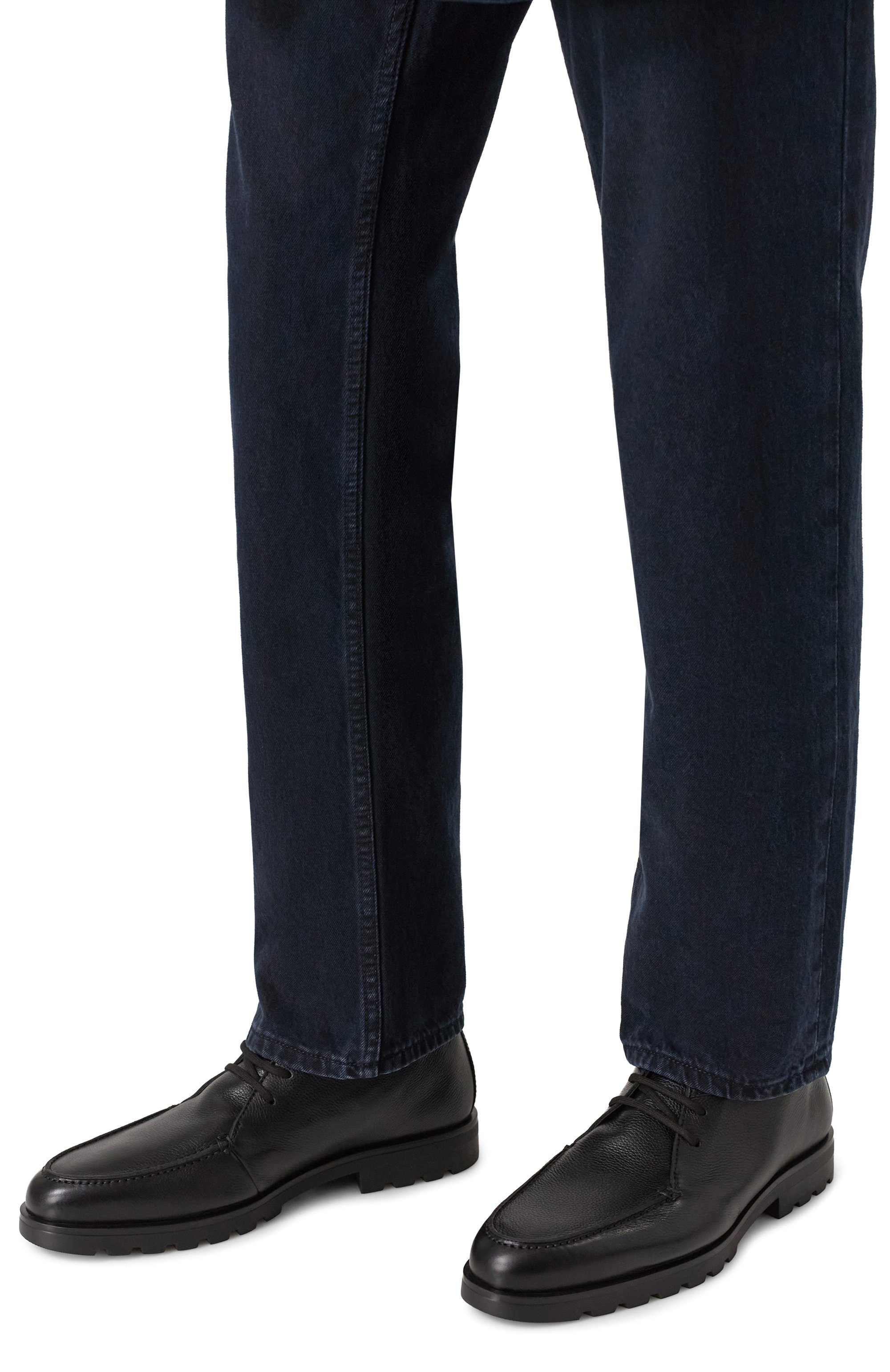 Кожаные ботинки detroit SANTONI, арт. MGDG18609NE0AHAS, фото 3