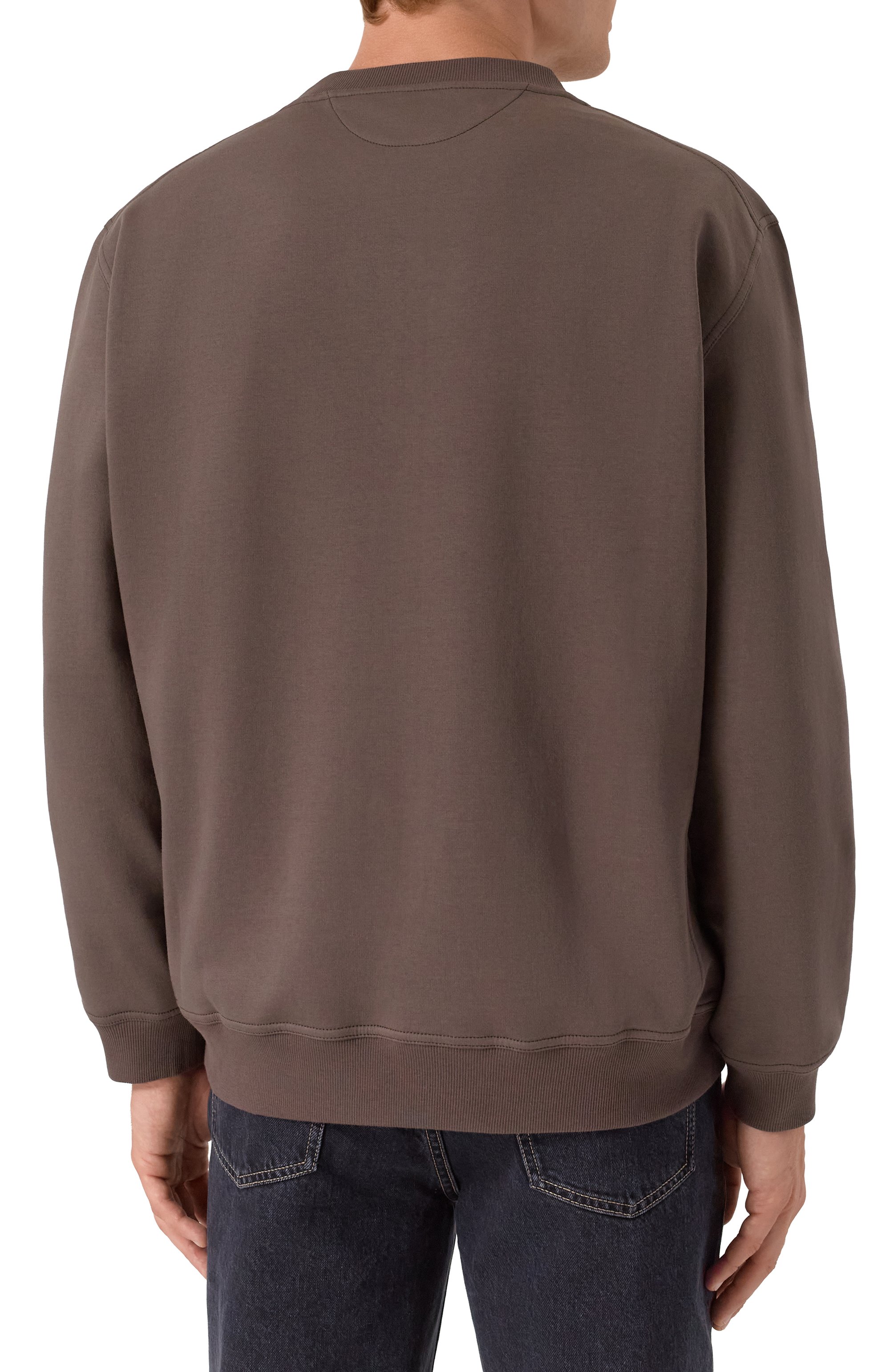 Хлопковый свитшот BRUNELLO CUCINELLI, арт. MW8633380G, фото 4