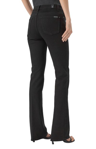 Джинсы 7 FOR ALL MANKIND черного цвета по цене 31550 руб., арт. 7U030U790N0, фото 4 Джинсы 7 FOR ALL MANKIND, арт. 7U030U790N0, фото 4