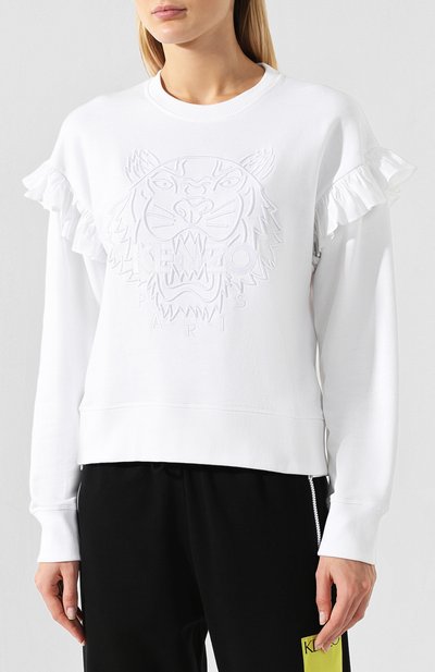 Хлопковый свитшот KENZO, арт. 2SW7684XH, фото 3