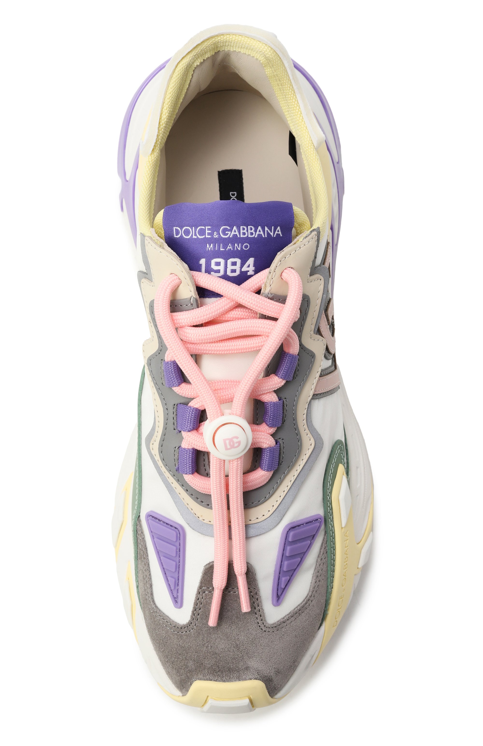 Комбинированные кроссовки day faster DOLCE & GABBANA, арт. CK2355/AL779, фото 6