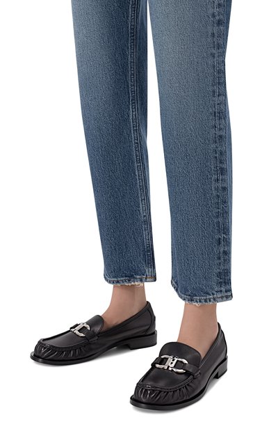 Женские кожаные лоферы gancini FERRAGAMO, арт. 01L927/795381