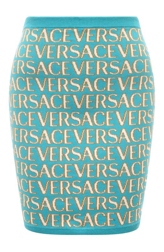 фото Юбка из хлопка и вискозы versace