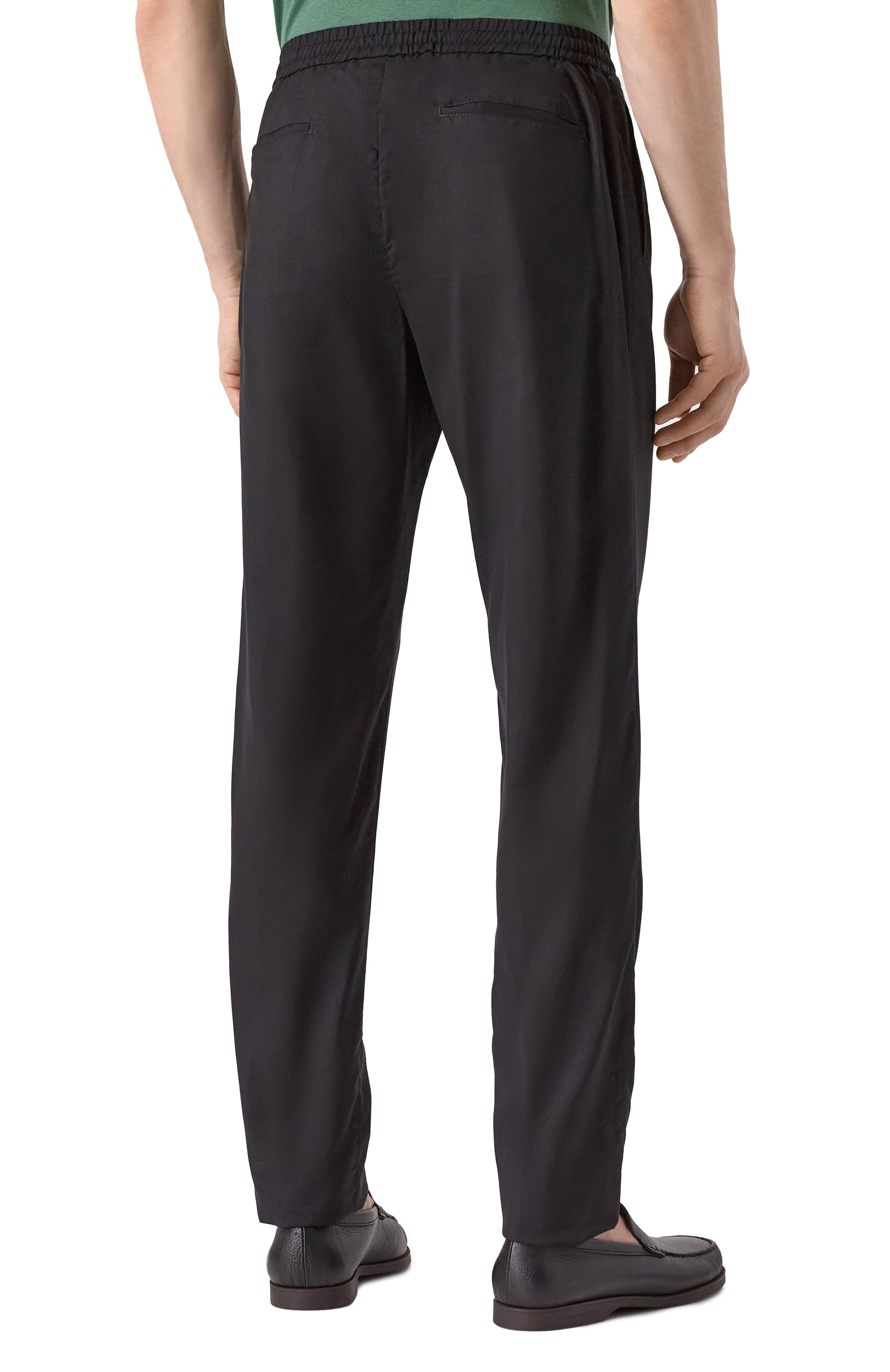 Брюки из шерсти и шелка MARCO PESCAROLO, арт. CHIAIA/5122/52, фото 4