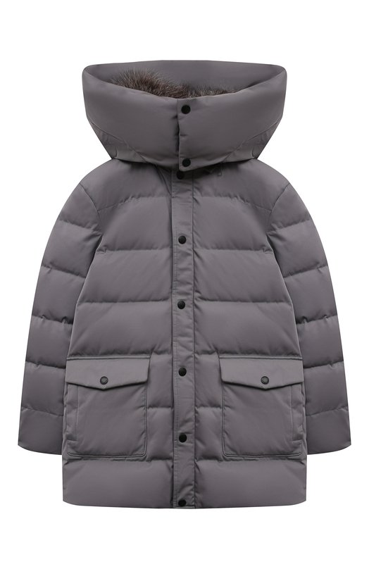 

Пуховик Yves Salomon Enfant, Серый