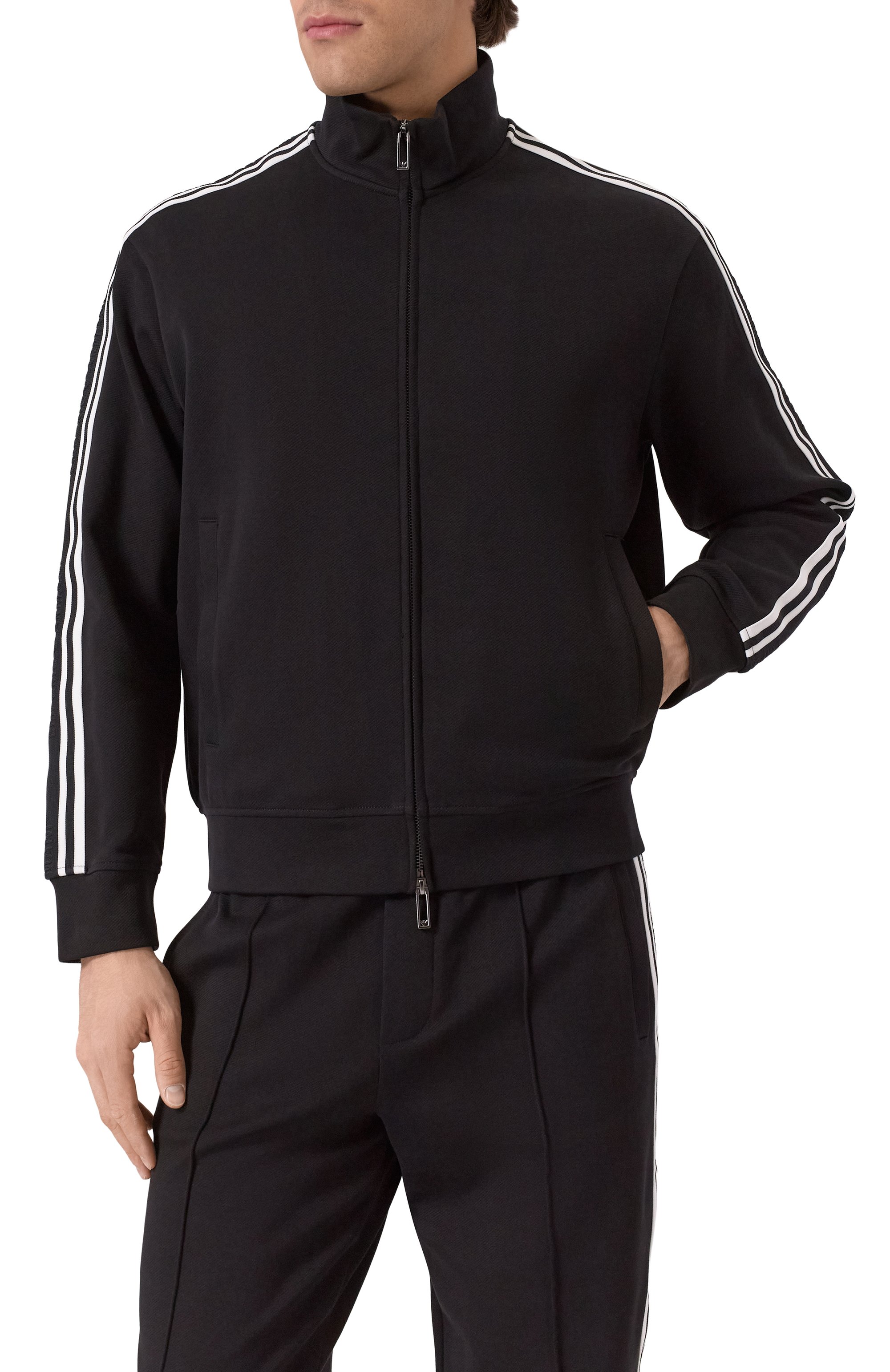 Хлопковая толстовка EMPORIO ARMANI, арт. EM001110/AF13488, фото 3