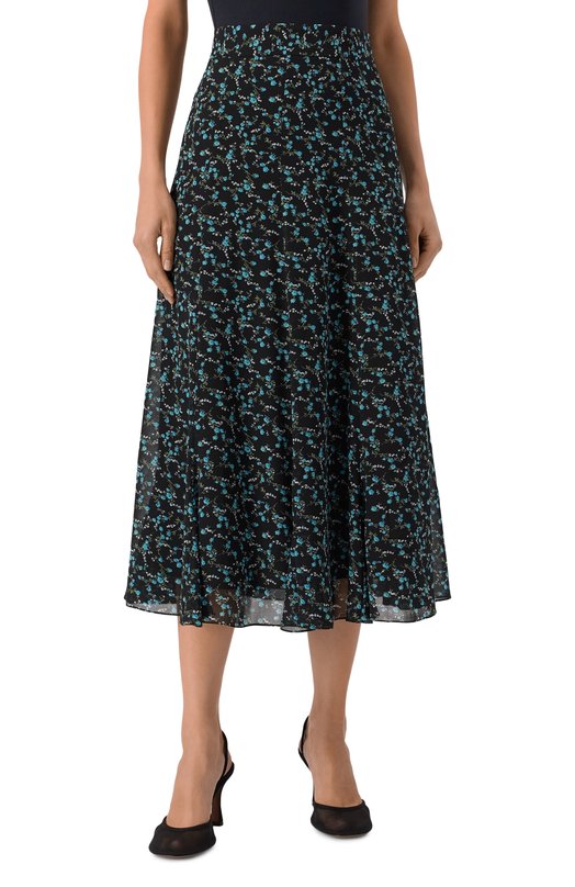 Юбка из вискозы Botrois SKU8761336 Чёрный  SKU8761336 Фото 3