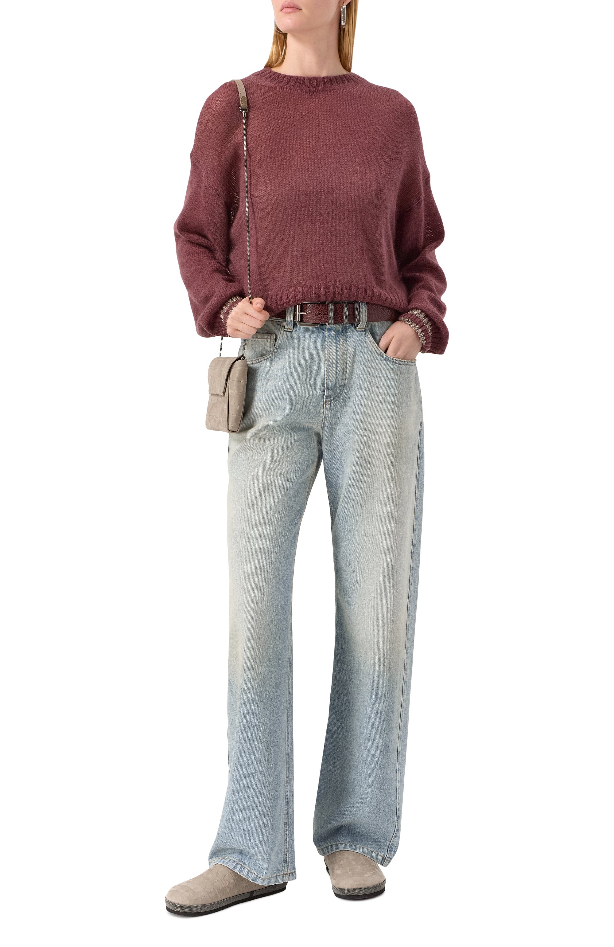 Кожаные сабо BRUNELLO CUCINELLI, арт. MZDCG3040P, фото 2