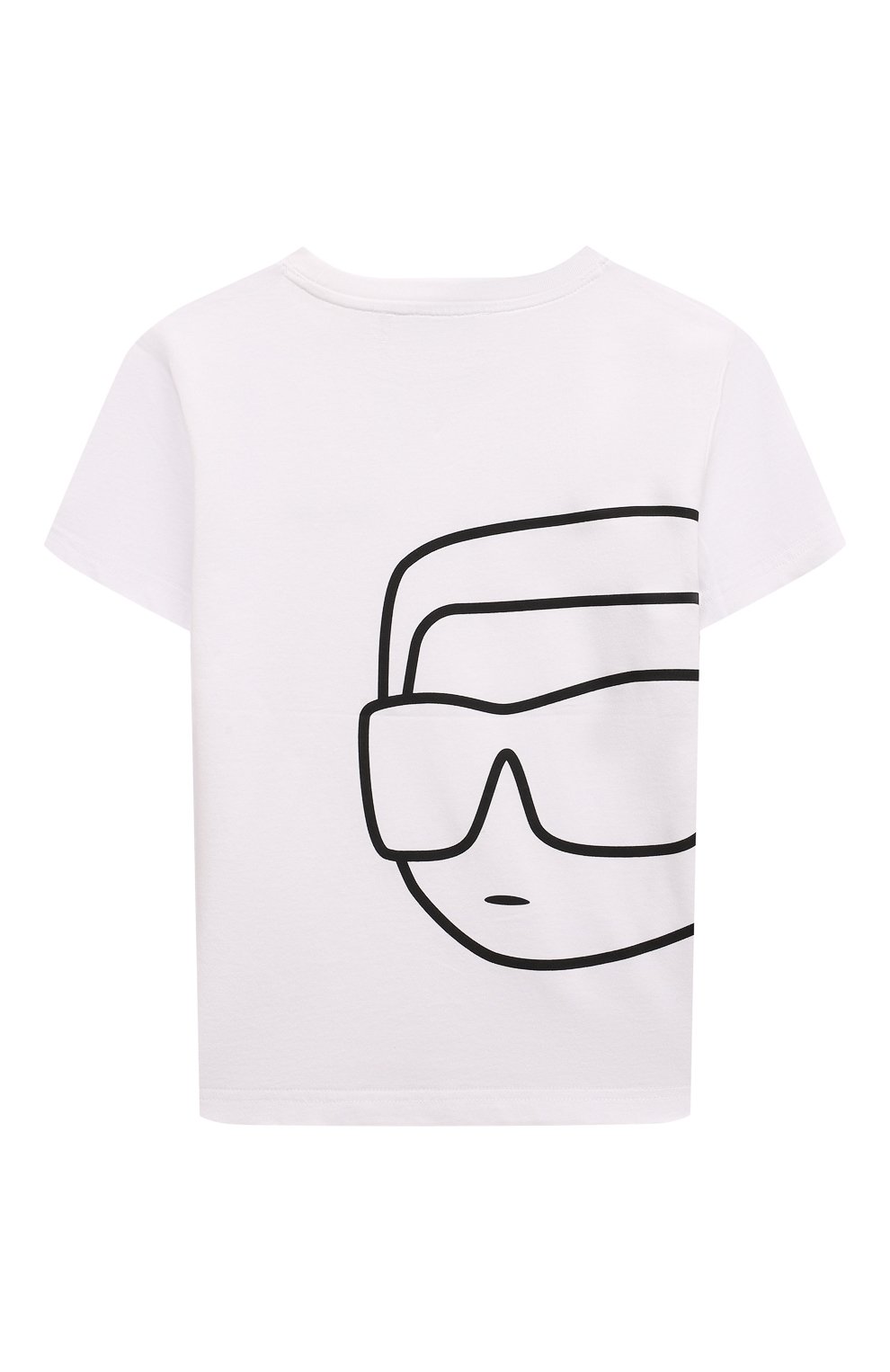 Хлопковая футболка KARL LAGERFELD KIDS, арт. Z30056, фото 2