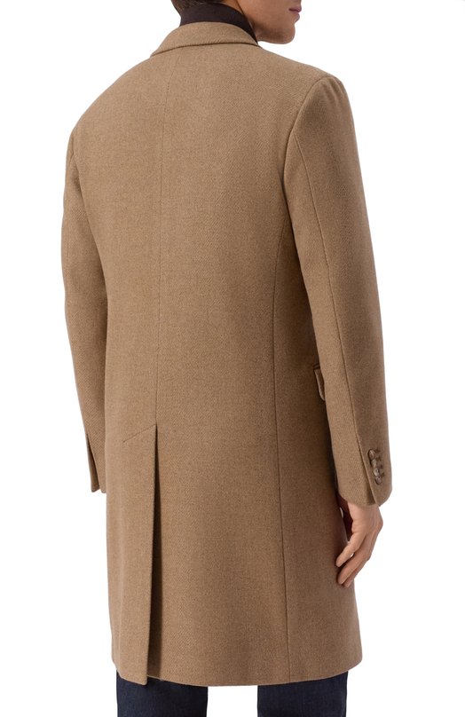 Шерстяное пальто Boglioli C54014/FB5712 Бежевый  C54014/FB5712 Фото 4