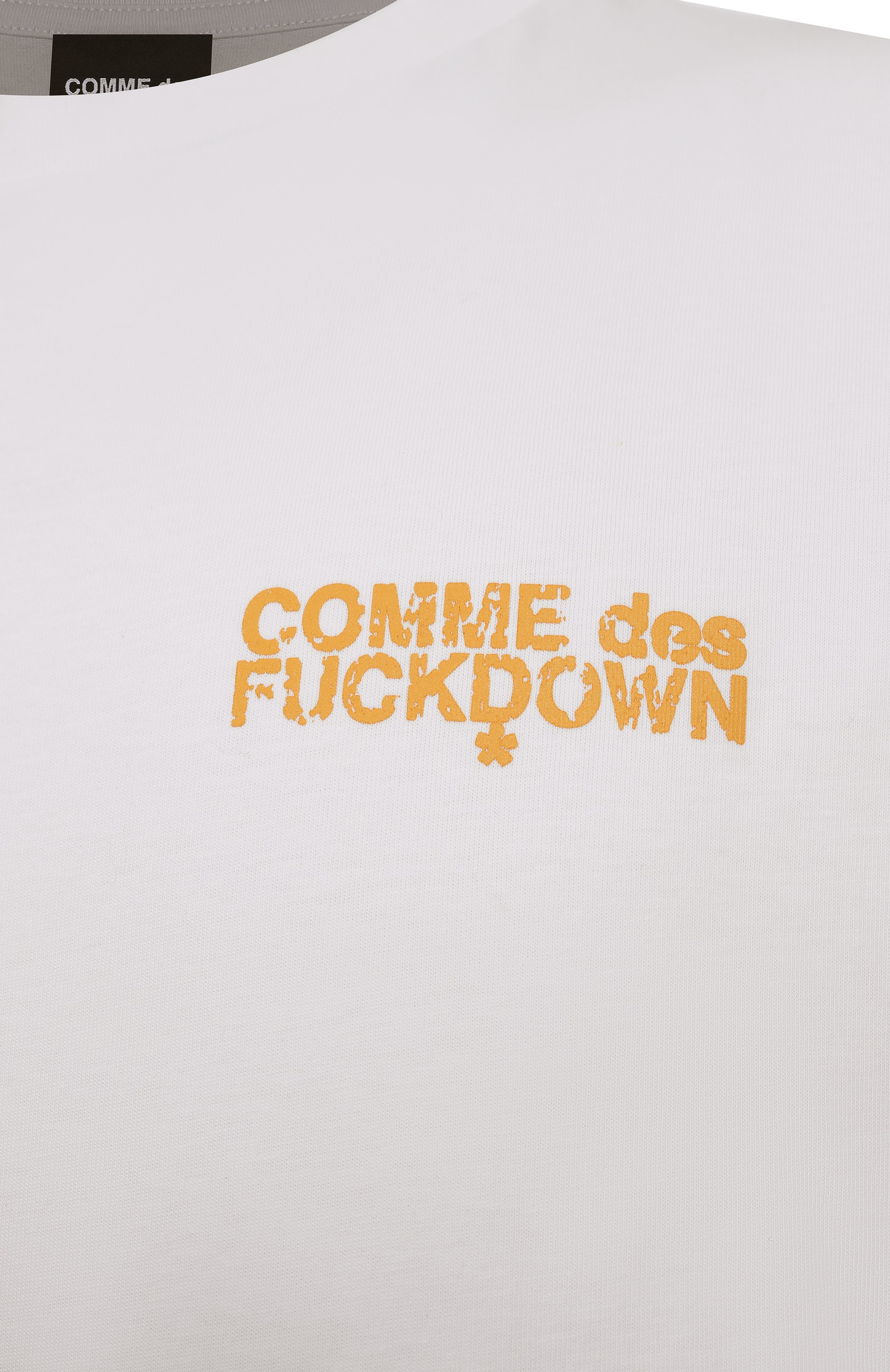 Хлопковая футболка COMME DES FUCKDOWN, арт. CFABM01592, фото 6