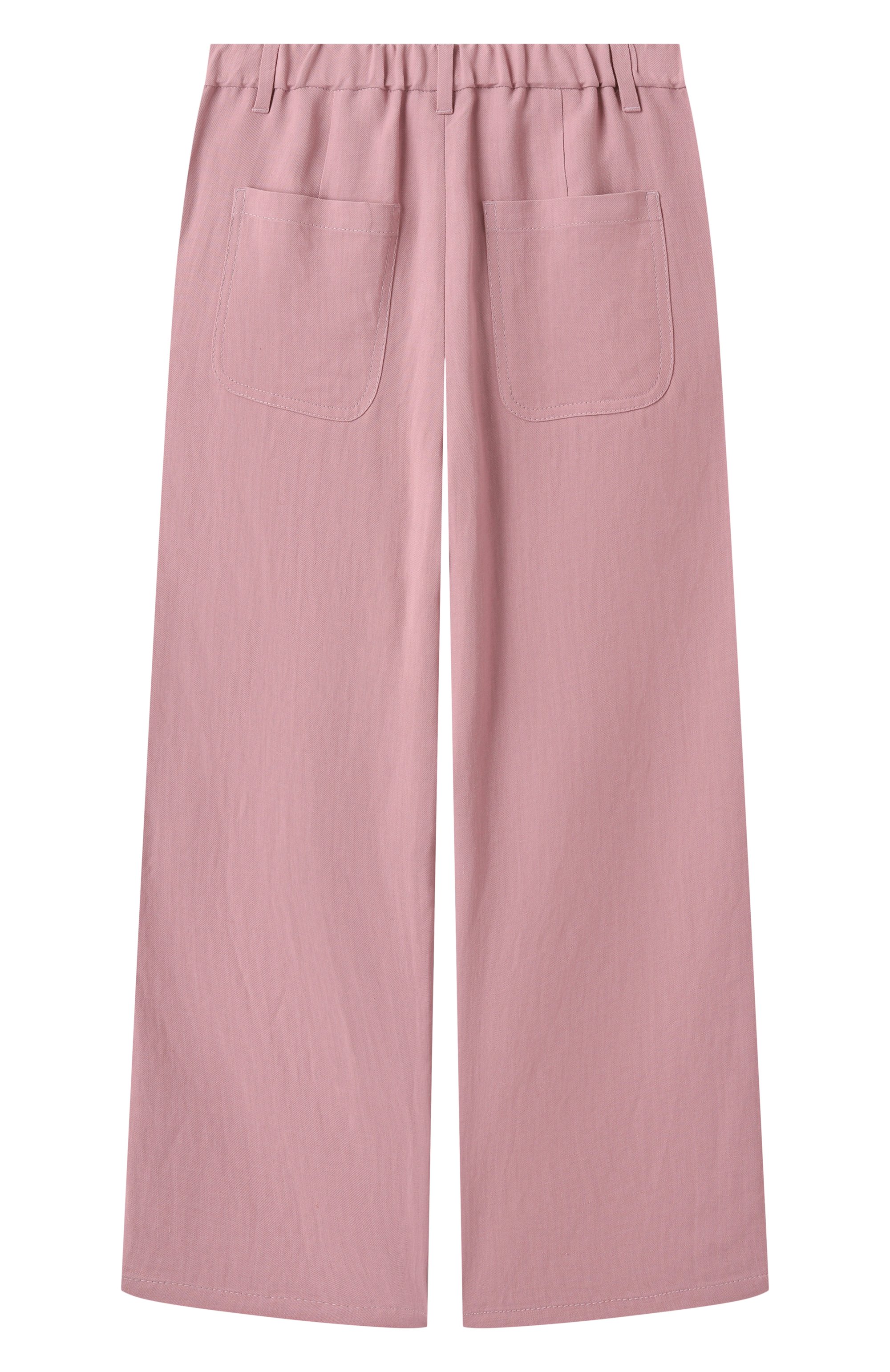 Брюки из вискозы и льна BRUNELLO CUCINELLI, арт. BH126P214B, фото 2