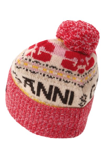 Шерстяная шапка GANNI, арт. A4987, фото 3