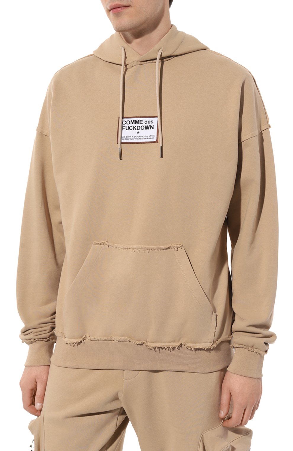 Хлопковое худи COMME DES FUCKDOWN, арт. CDFU2514, фото 3