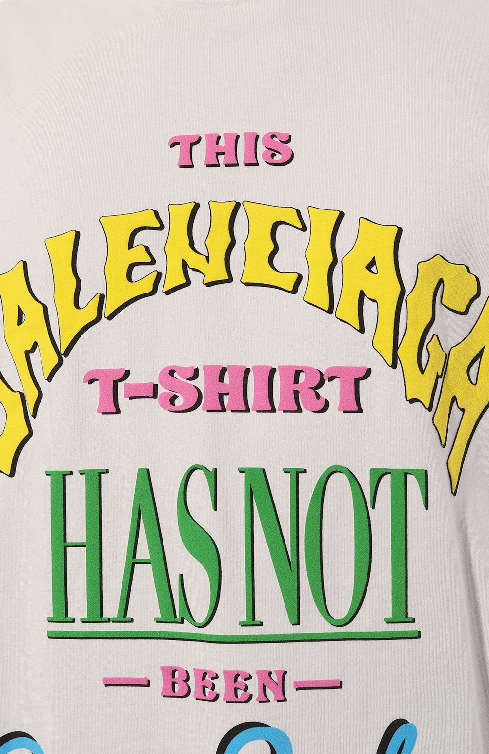 Хлопковая футболка BALENCIAGA, арт. 787349/TQVW4, фото 9