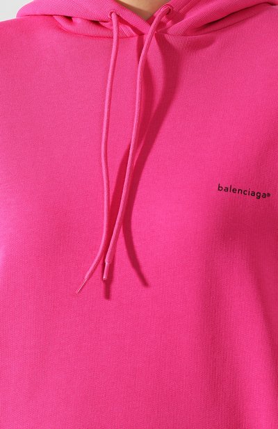 Хлопковое худи BALENCIAGA, арт. 570798/THV77, фото 5