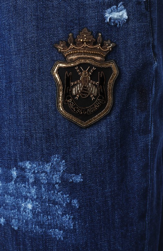 Джинсовые шорты Dolce & Gabbana GP112Z/G8MU4 Синий  GP112Z/G8MU4 Фото 6