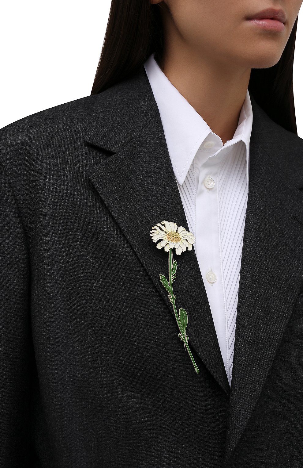 Брошь ромашка РУССКИЕ САМОЦВЕТЫ, арт. 41466, фото 2