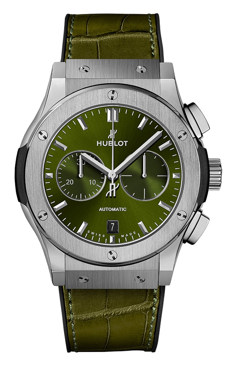 Часы classic fusion chronograph titanium green HUBLOT, арт. 541.NX.8970.LR, фото 1
