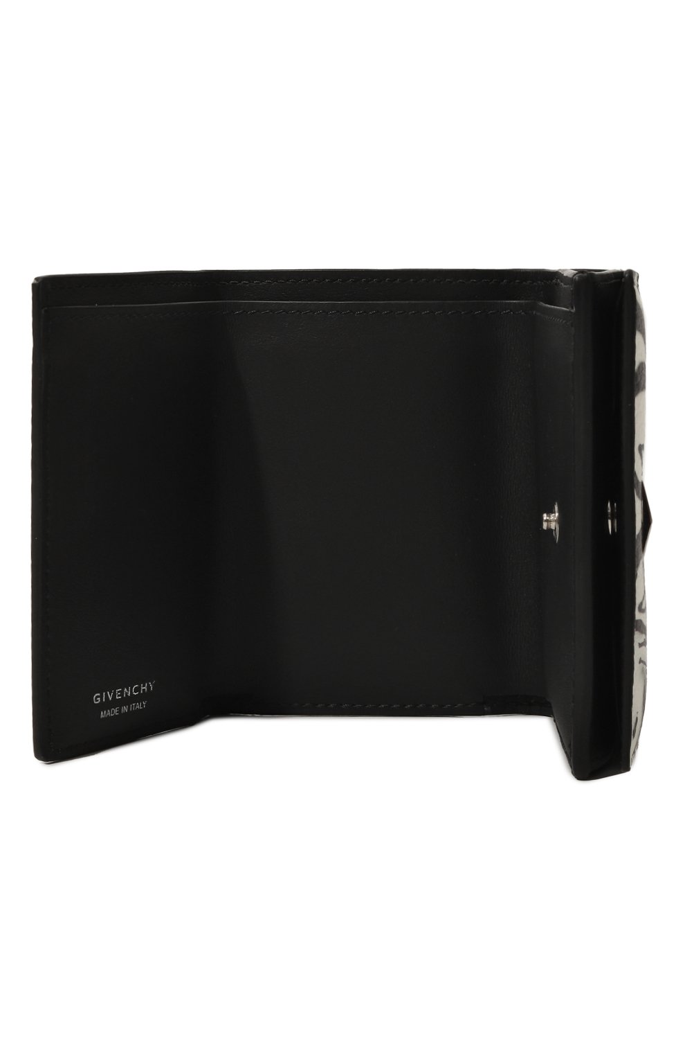 Кожаное портмоне givenchy x chito GIVENCHY черно-белого цвета по цене 61550 руб., арт. BK6095/K1ES, фото 3 Кожаное портмоне givenchy x chito GIVENCHY, арт. BK6095/K1ES, фото 3